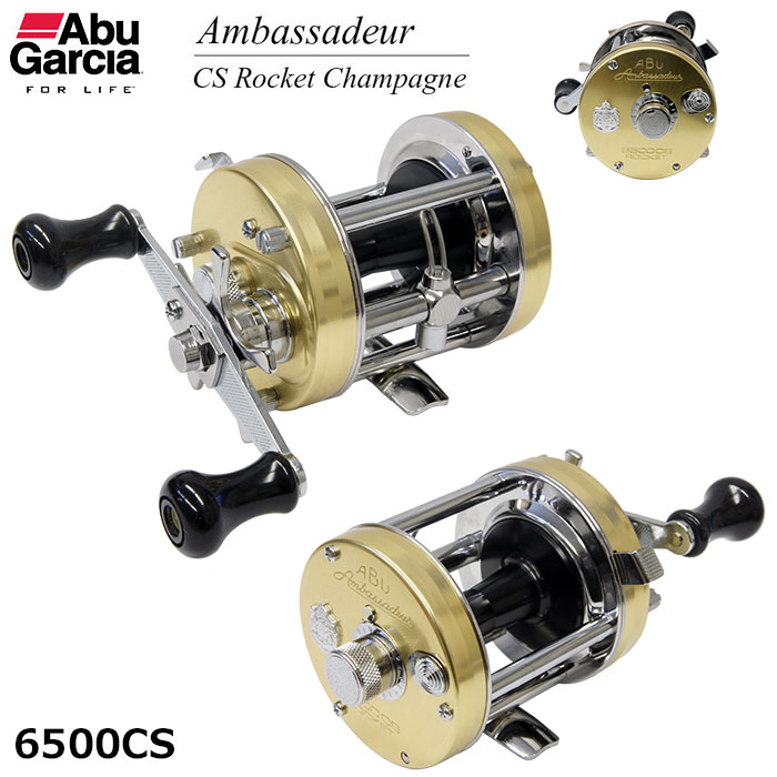 アブガルシア(Abu Garcia) アンバサダー 6500CS Rocket Champagne(右