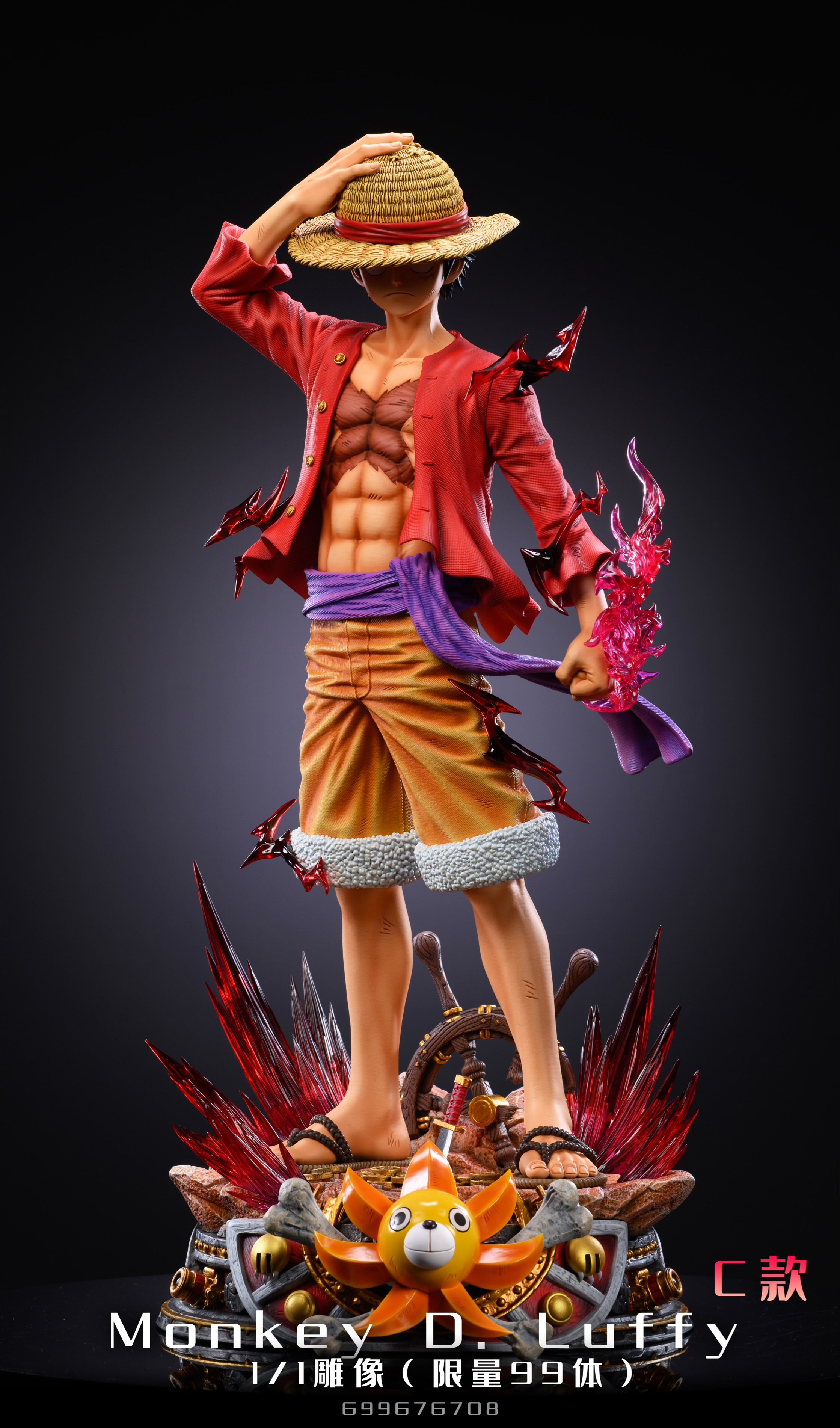 One Piece LX Studio Monkey D. Luffy Life Size Resin Statue