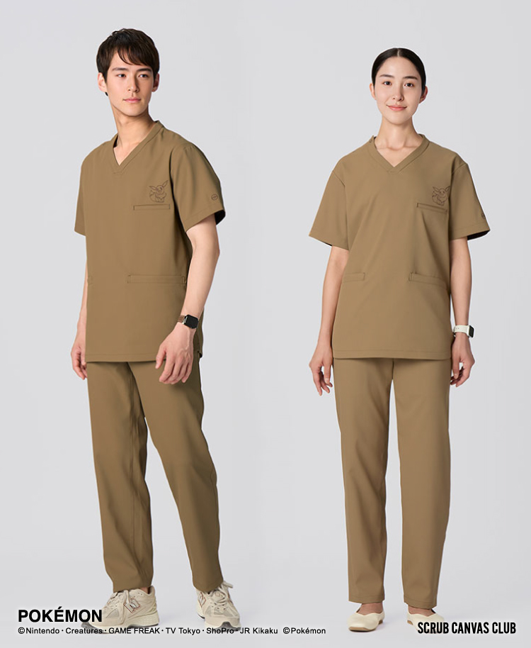 ポケモンスクラブパンツ(男女兼用) | おしゃれ白衣のクラシコ公式通販