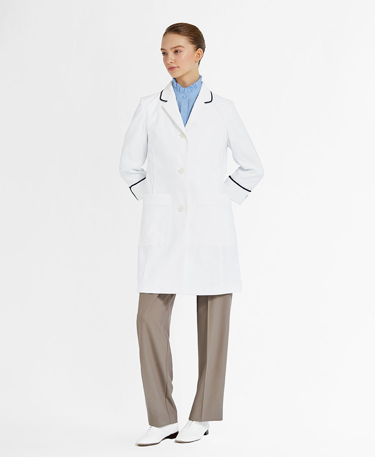 ジェラート ピケ&クラシコ 白衣:ライトパイピングコート | おしゃれ