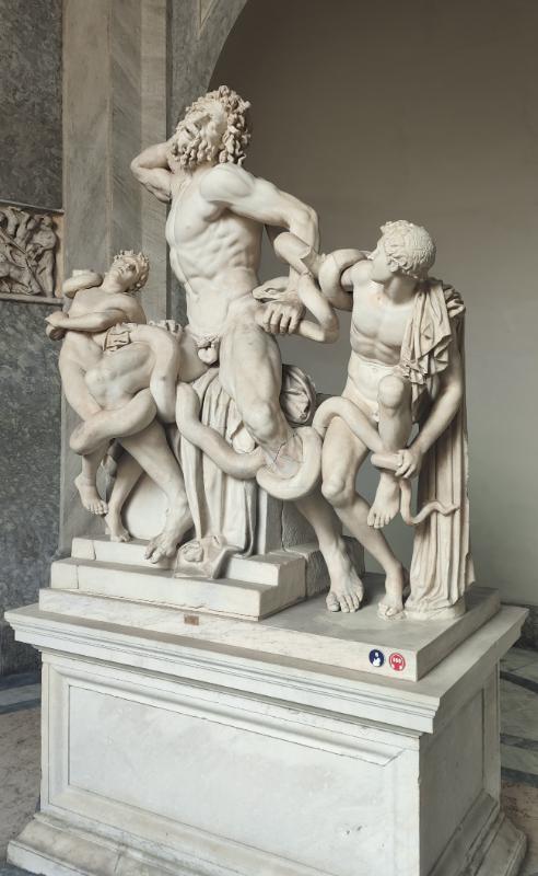 ラオコーン高さ:60cm,イタリア語:Gruppo del Laocoonte ラオコーン高さ