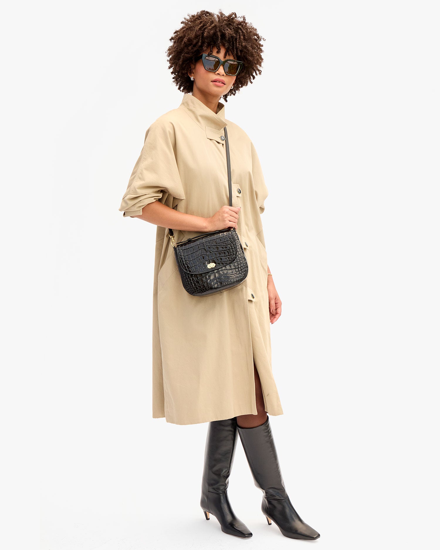 Turnlock Louis w/ Top Handle – Clare V.