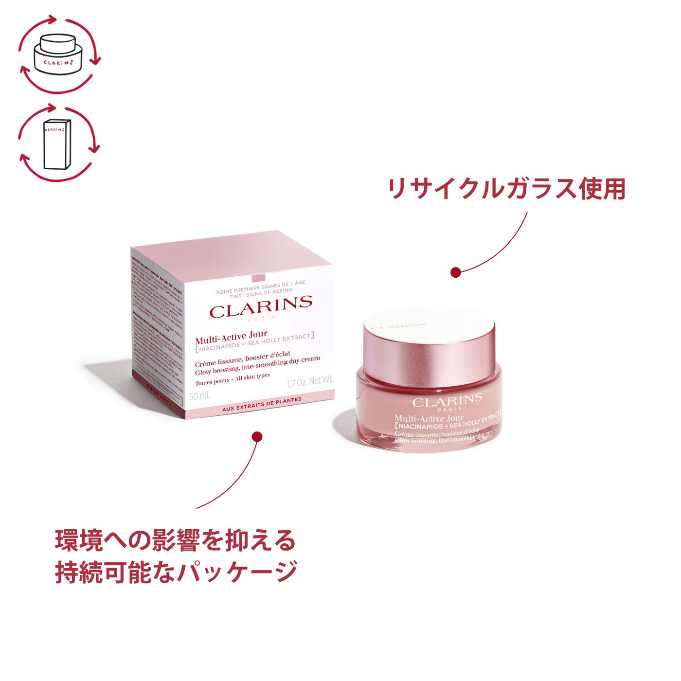 Mアクティヴ デイ クリーム N | CLARINS® 公式通販 | CLARINS®