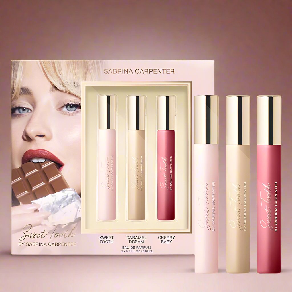 Sabrina Carpenter Sweet Tooth Travel Trio Gift Set – Cloud 10 Beauty