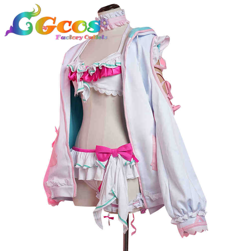 バーチャルYouTuber VTuber 博衣こより パーカ水着衣装 コスプレ衣装