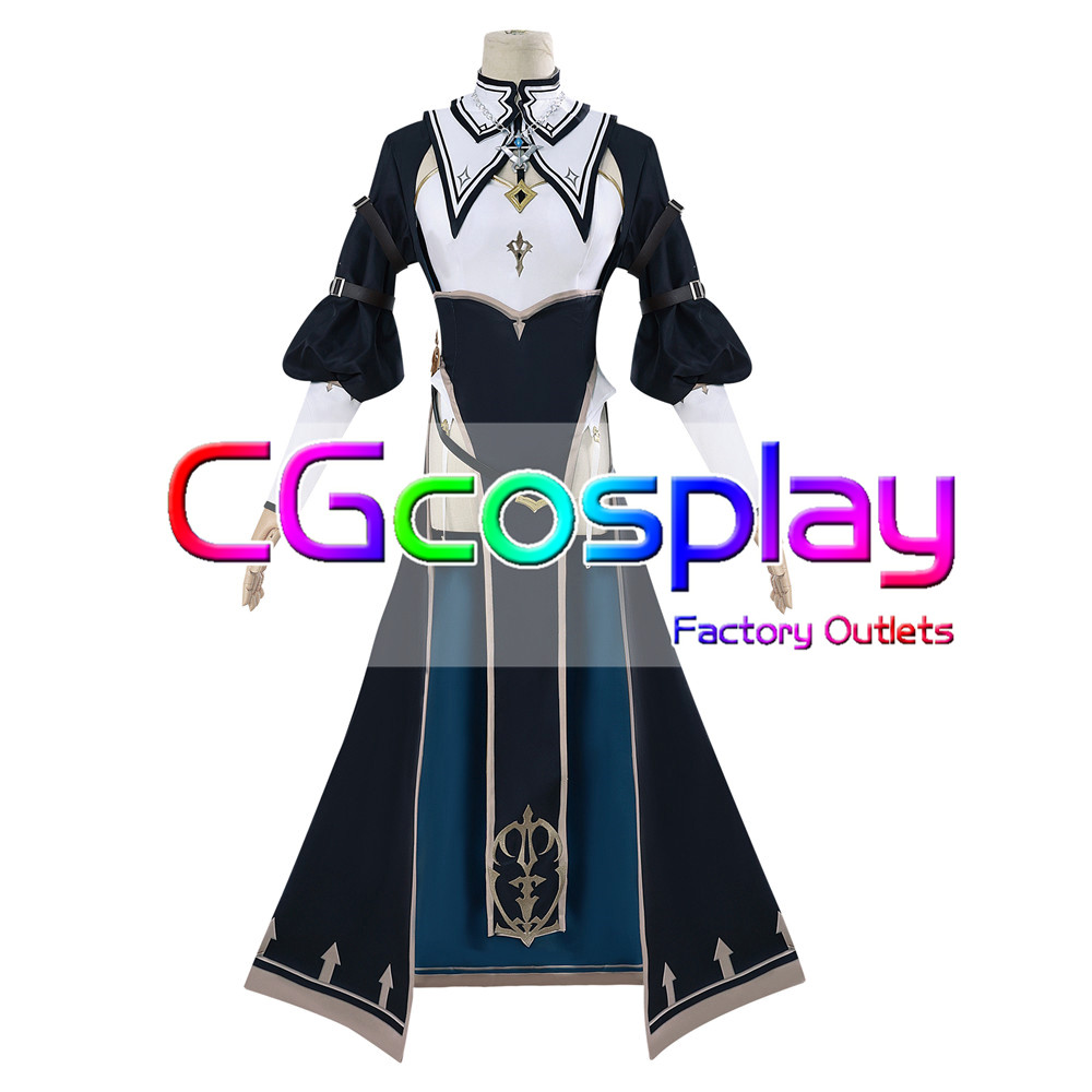 バーチャルYouTuber VTuber 白銀ノエル シスター×黒騎士 コスプレ衣装