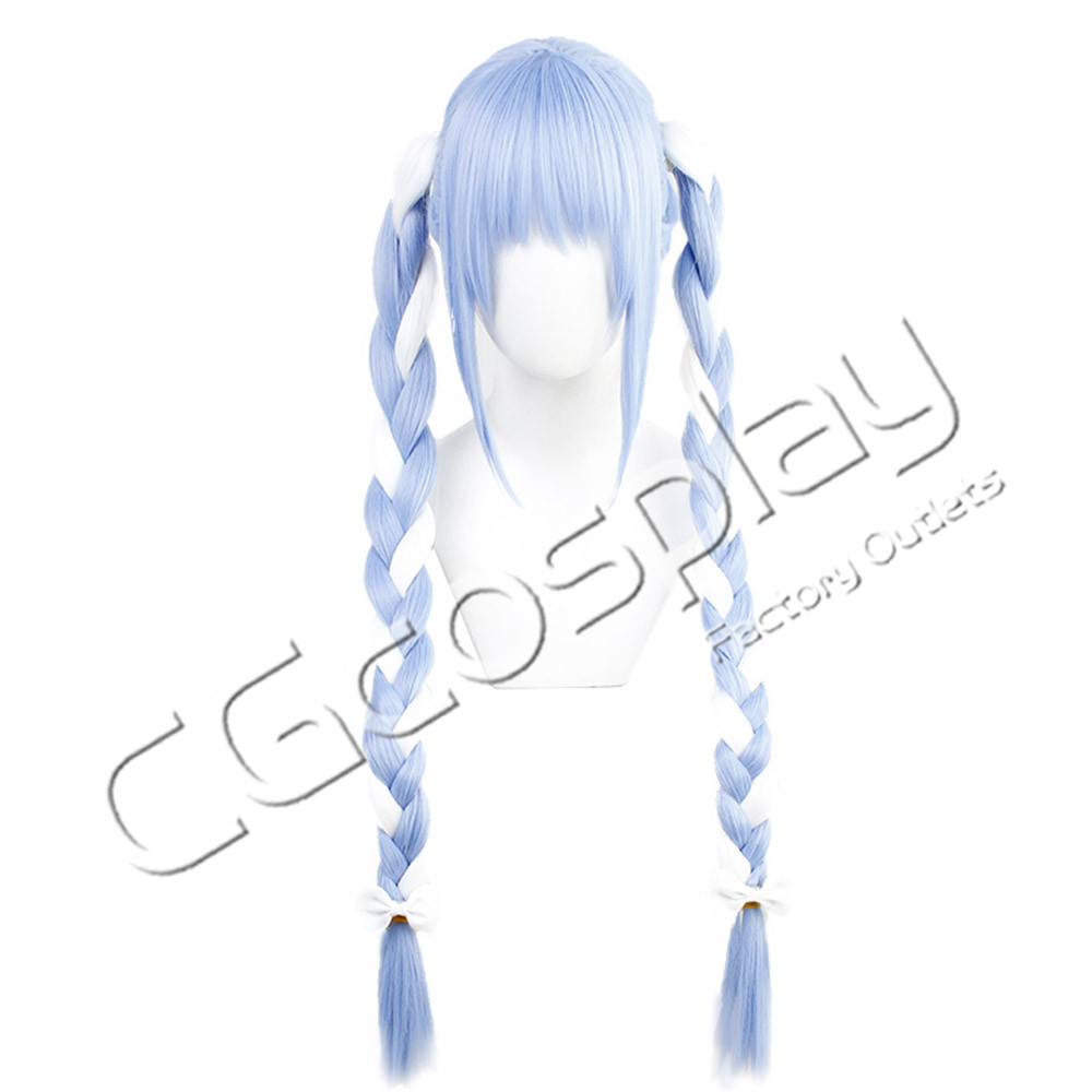 バーチャルYouTuber VTuber ホロライブ 兎田ぺこら コスプレウィッグ