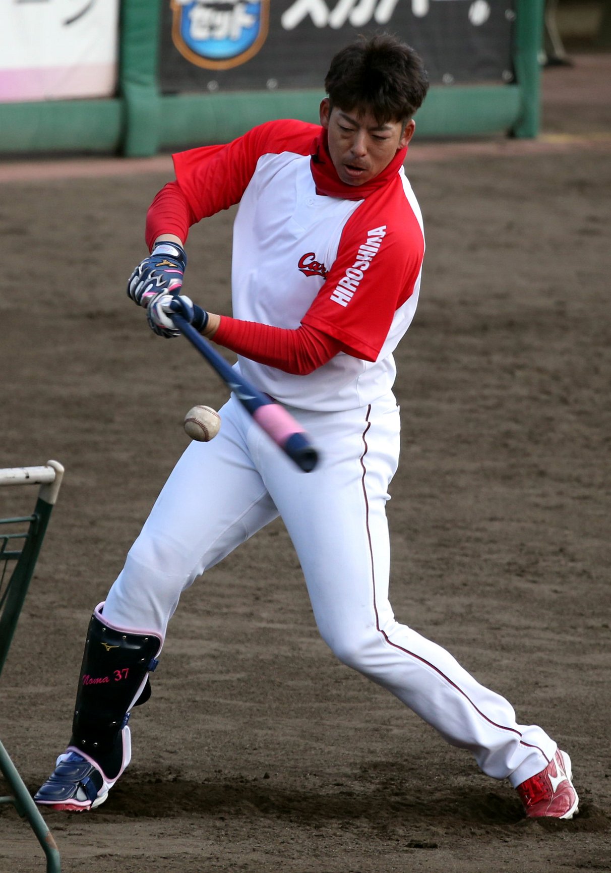 野間峻祥が新たな打撃フォームで快音 | 広島東洋カープ | 中国新聞デジタル