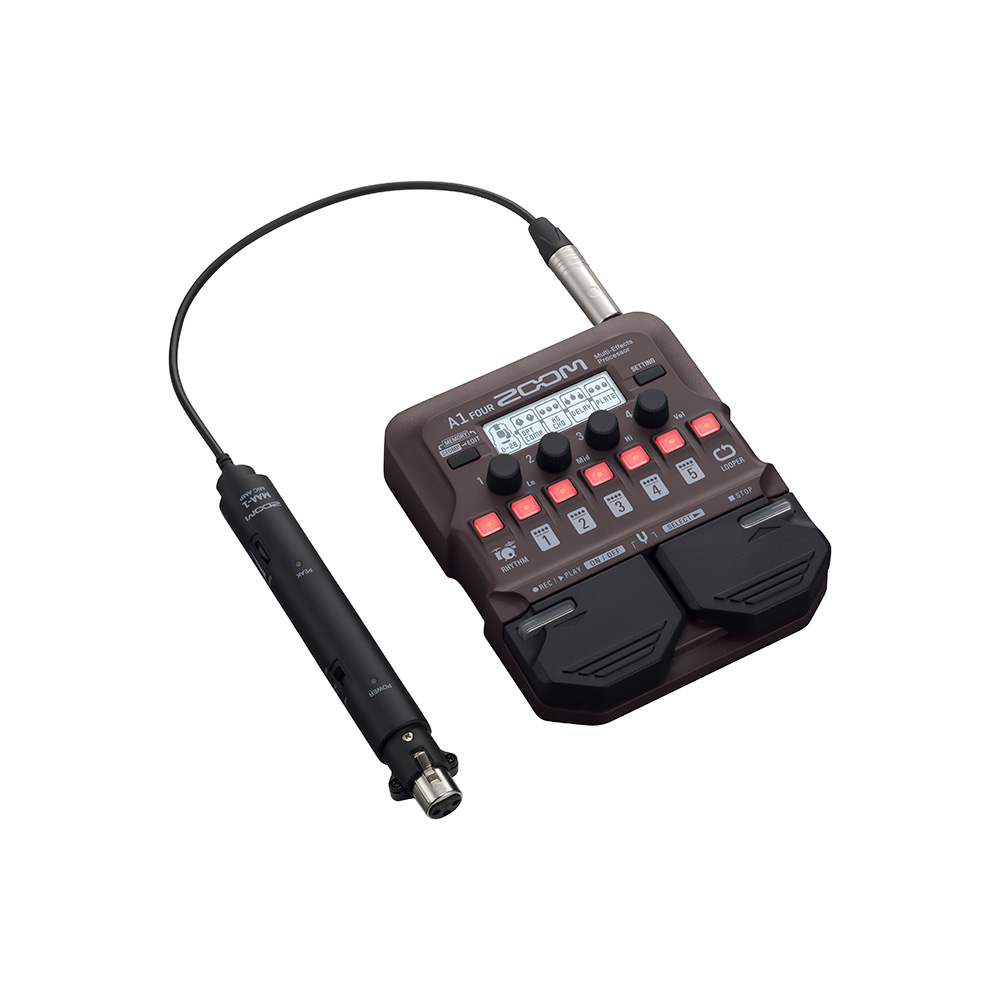 ZOOM A1 FOUR アコースティック楽器用 マルチエフェクター(ズーム