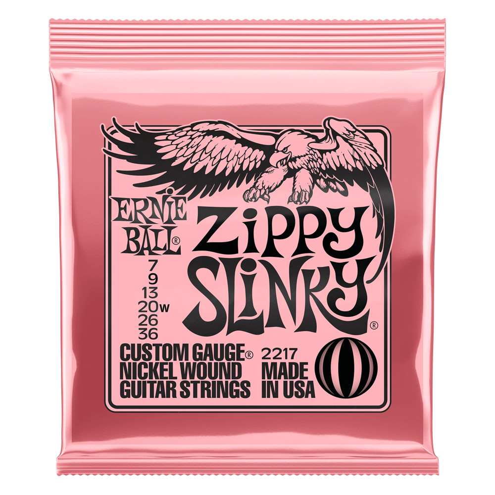アーニーボール ERNIE BALL 2217 ZIPPY SLINKY 07-36 最も細いゲージ