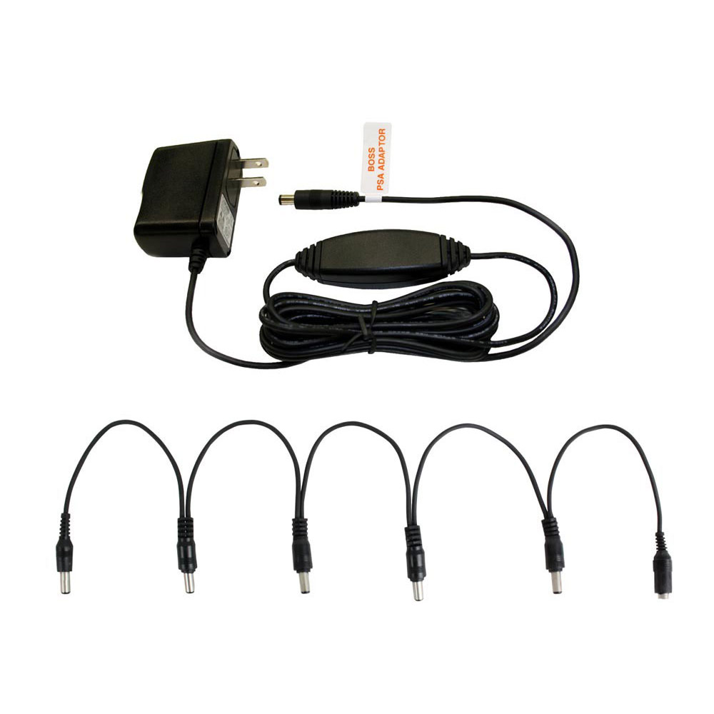 BOSS PSA-100S2 電源アダプター 電源分配 DCケーブル付きセット(ボス