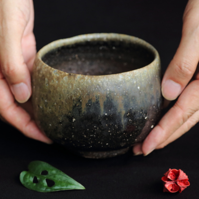 四代山田常山 常滑茶盌 抹茶茶碗 登り窯焼成 作家もの茶陶 茶道 茶の湯