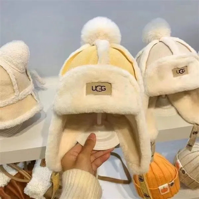 UGG アグ パイロットキャップ 真冬 耳あて付 フライトキャップ 防寒