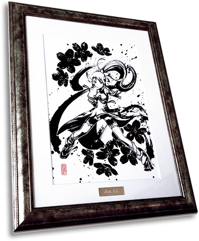 結城友奈は勇者である」墨絵キャラファイングラフ特設｜キャラアニ.com