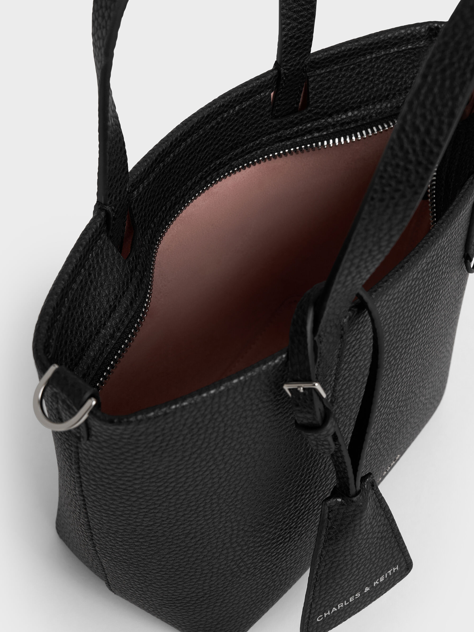 Beryl ミニベリルトートバッグ - ノワール | CHARLES & KEITH