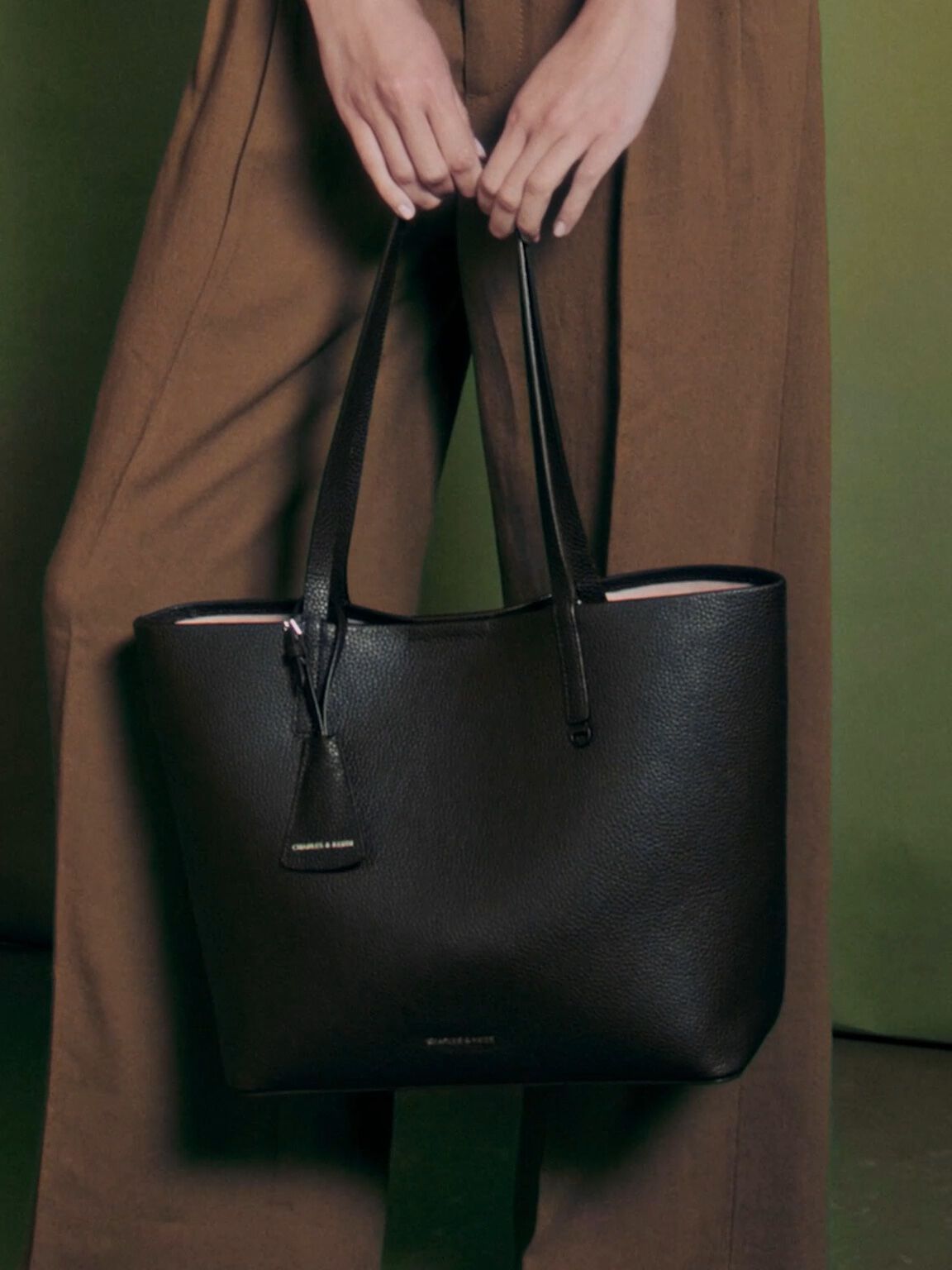 Beryl ベリル トートバッグ - ノワール | CHARLES & KEITH (チャールズ