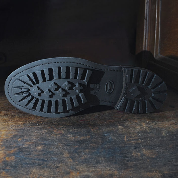 Pennine II C Veldtschoen Derby Boot in Dark Brown Pull Up Leather