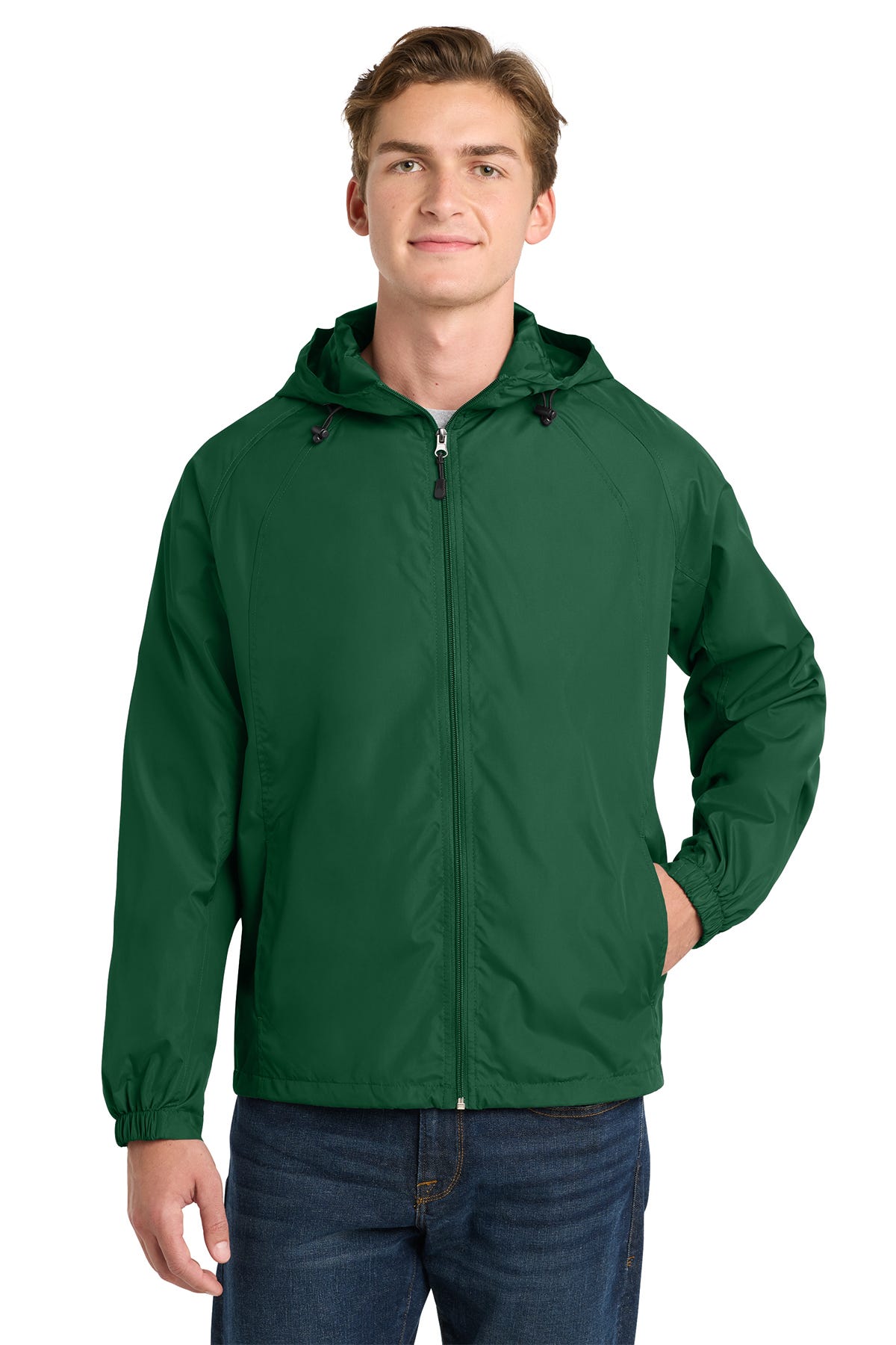 Sport-Tek Hooded Raglan Jacket | Chef Works