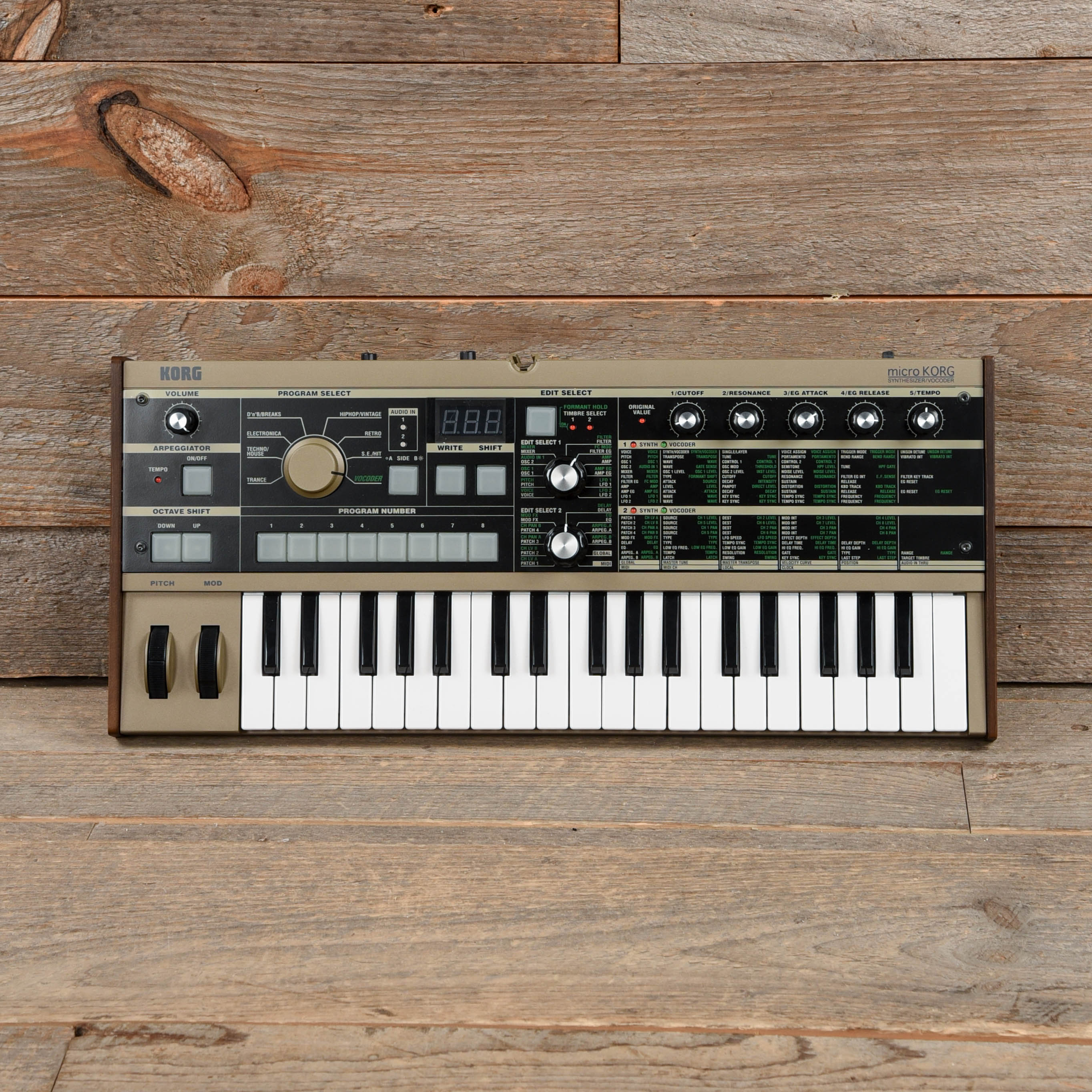 Korg MicroKorg 37-Mini Key Synthesizer & Vocoder – Chicago Music