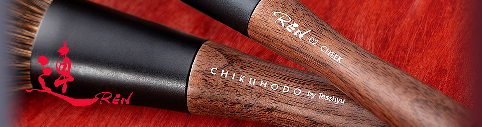 連シリーズ3点セットブラシ：S-REN-3｜竹宝堂（ちくほうどう）熊野筆