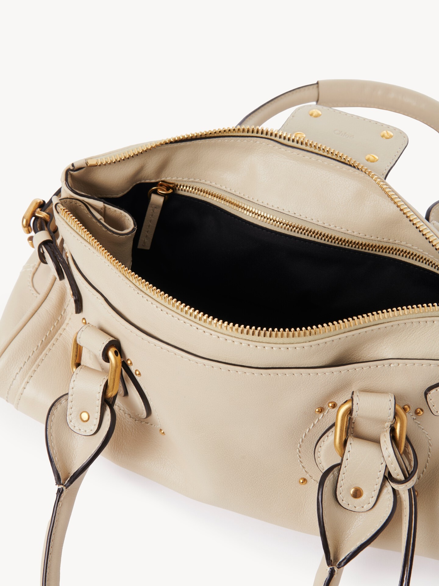 グレインレザー製Paddingtonバッグ 白 - Chloé