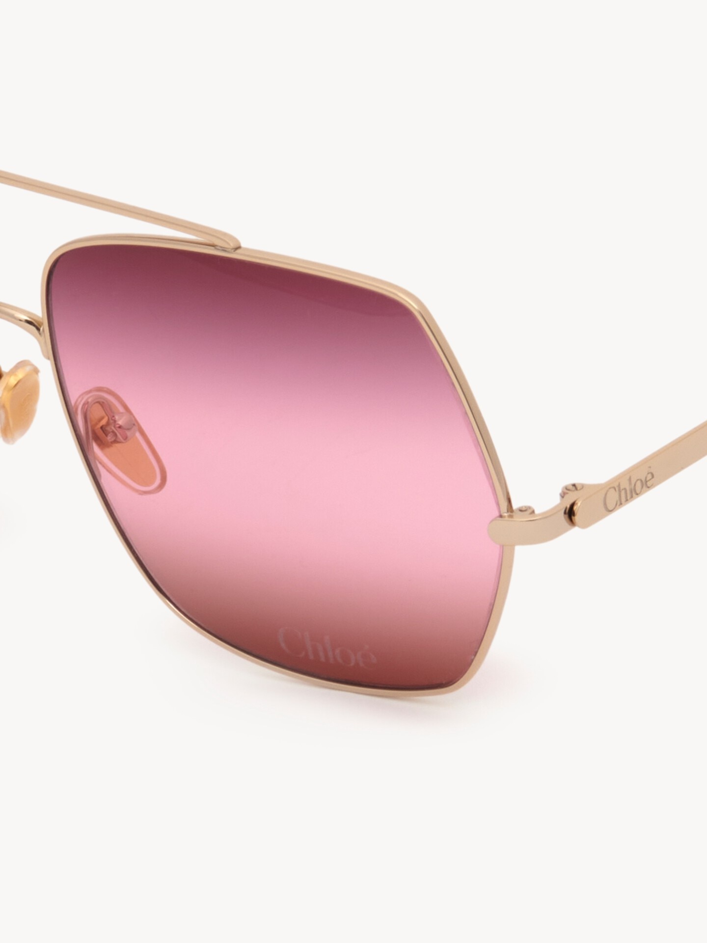 Alyサングラス 黄色 - Chloé