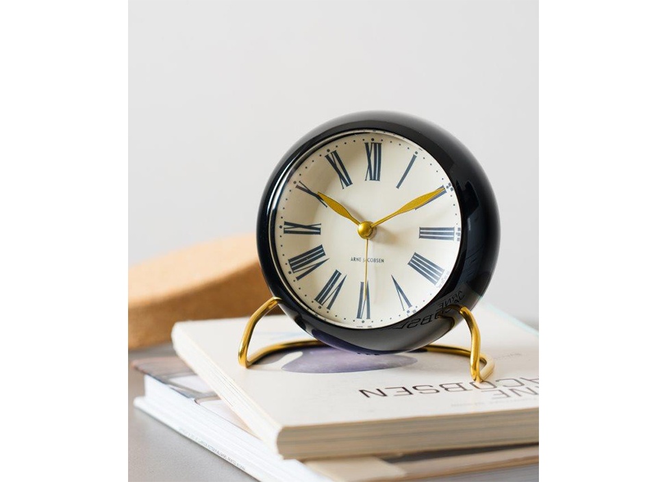 ARNE JACOBSEN/アルネ ヤコブセン】Table Clock 時計 ROMAN CLASSICの