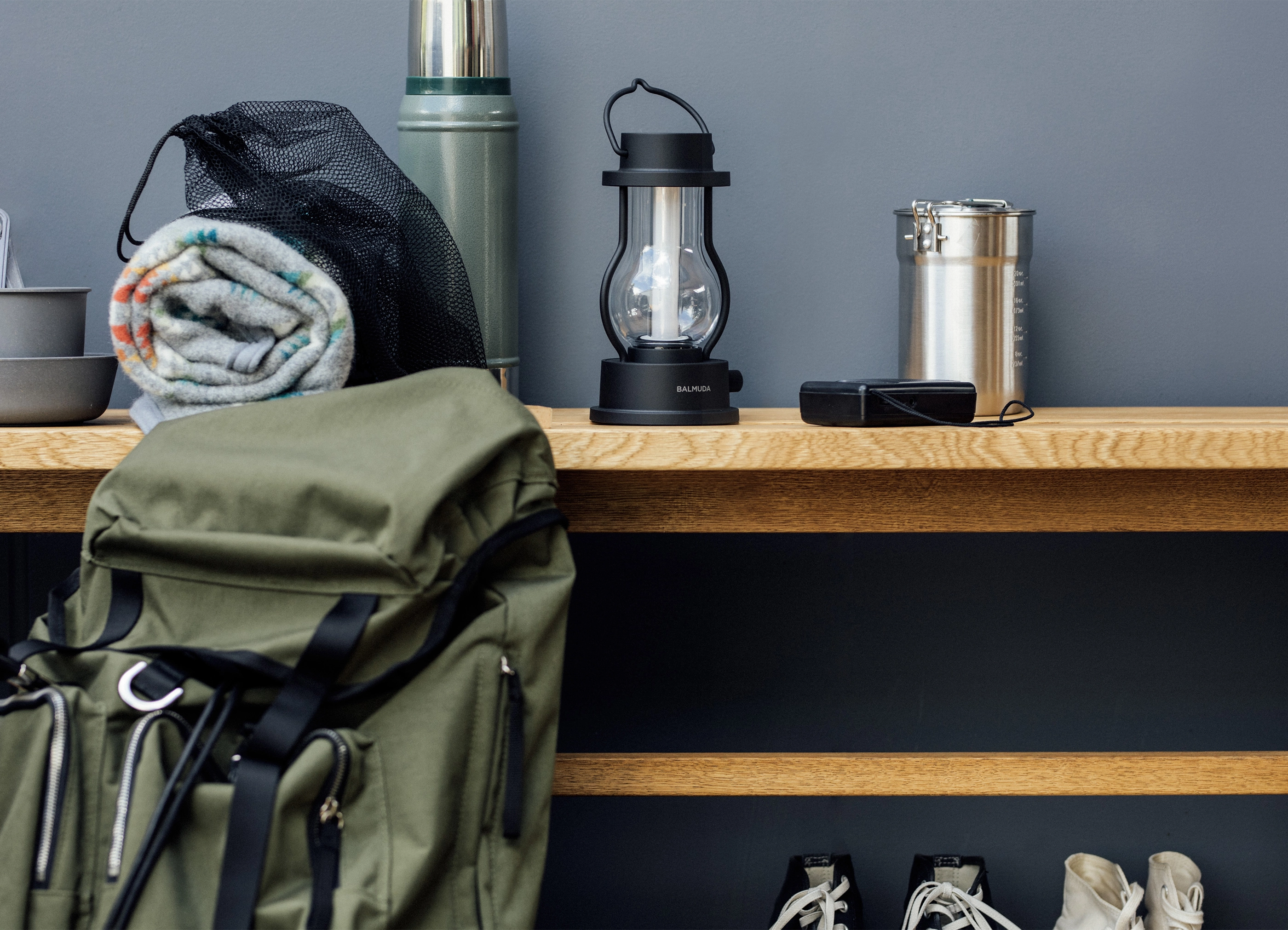 BALMUDA / バルミューダ】The Lantern ポータブルランプ / ブラックの