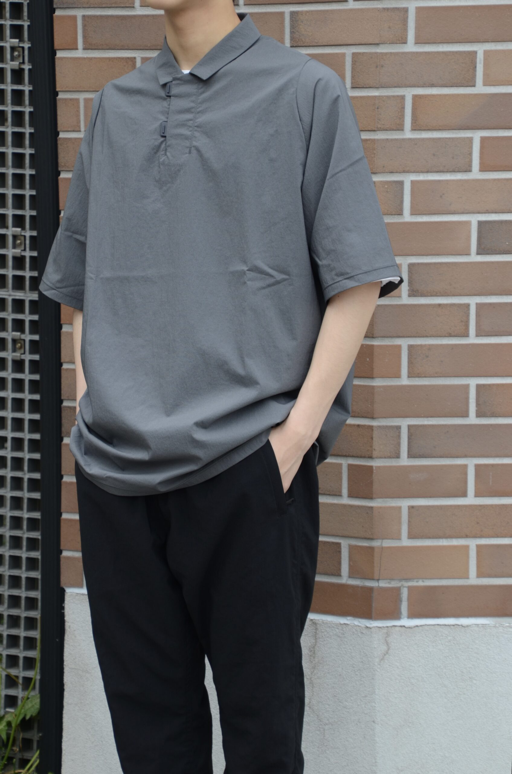 TEATORA】“CAPSULESNAP POLO SHIRT – DR” | CIENTO BLOG