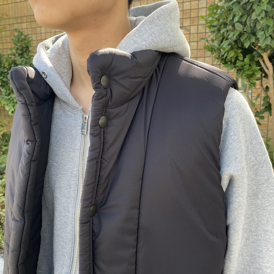 nonnative】ノンネイティブ ＜TROOPER PUFF VEST NYLON TAFFETA