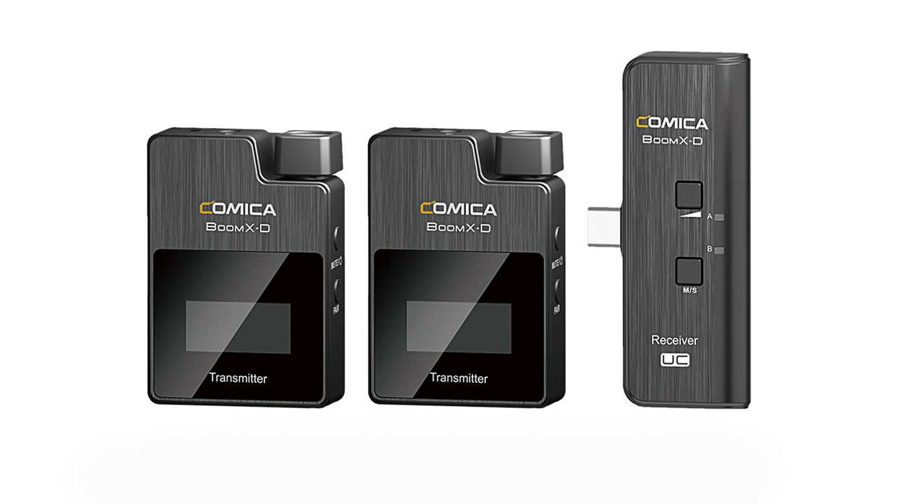 Comica BoomX-D 2.4 GHz - A Smartphone-Compatible Wireless