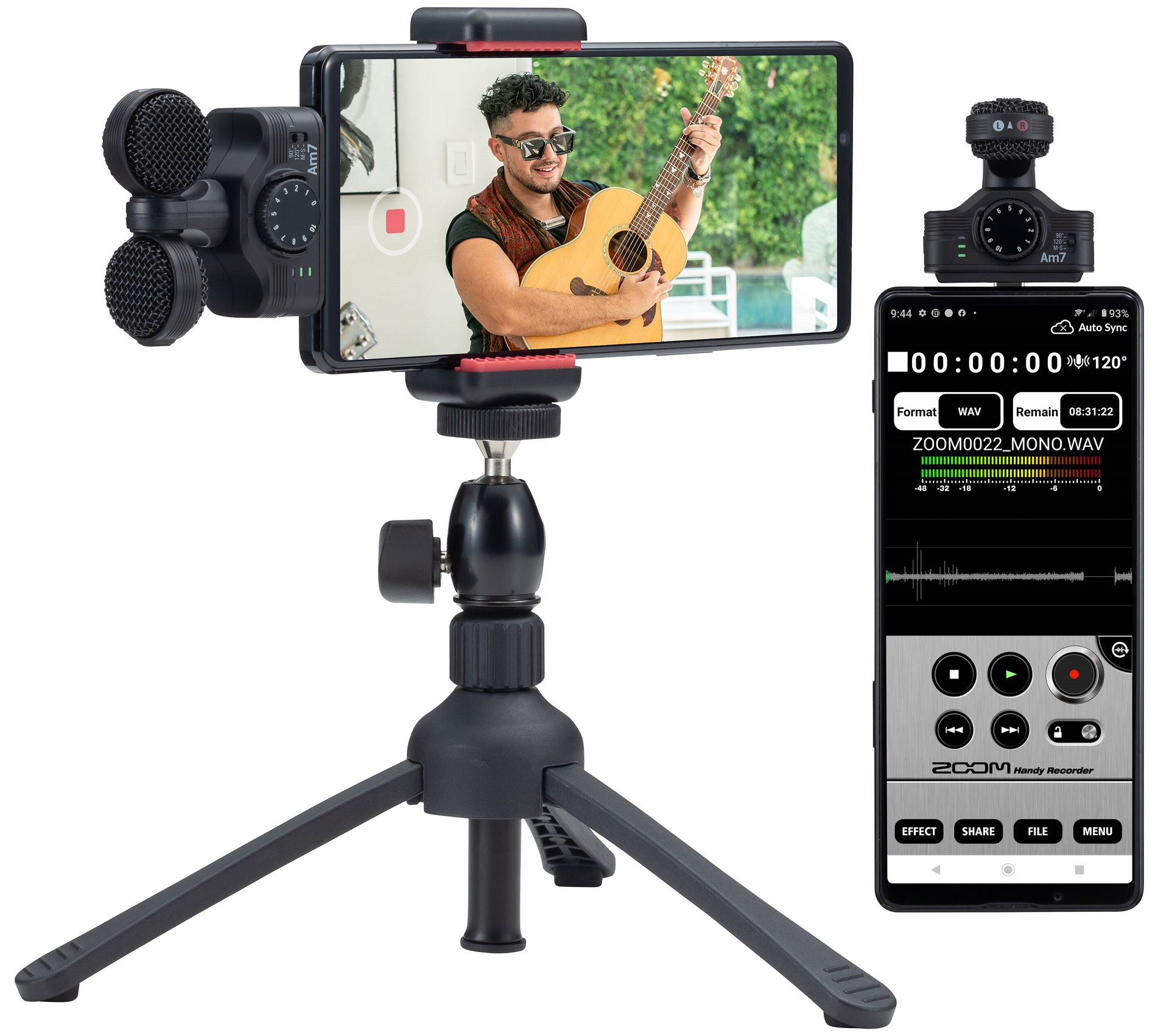 Zoomがアンドロイドスマートフォン用Am7 マイクロフォンを発表 | CineD