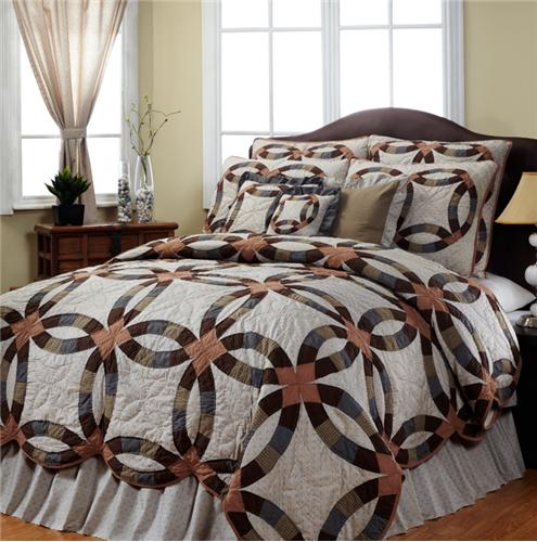 ハンドメイド パッチワーク フェザースター タペストリー兼ベット