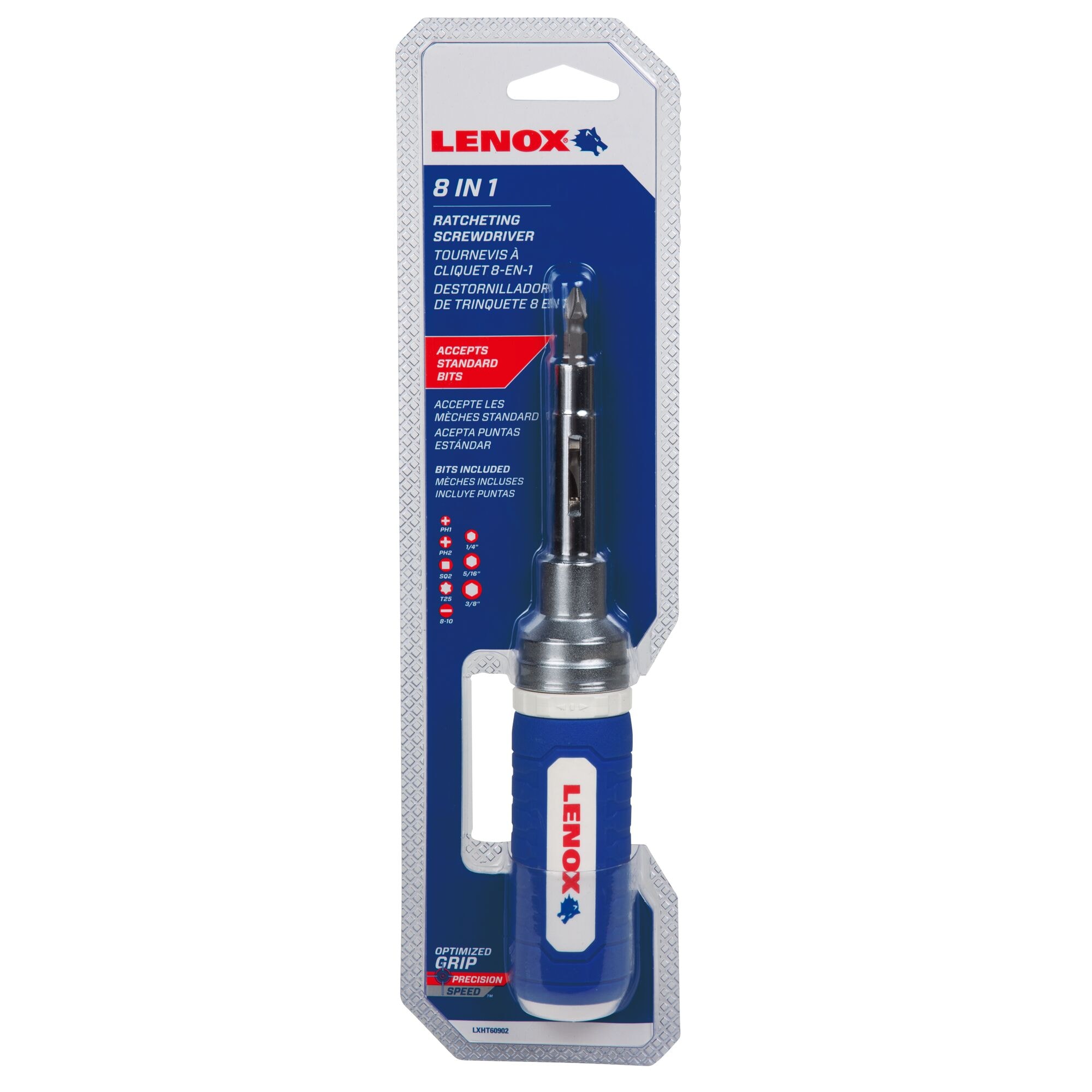 8-In-1 Ratcheting Screwdriver | LENOX