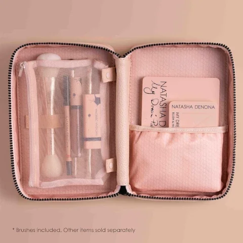 Natasha Denona Travel Brush Set and Makeup Pouch | Cult Beauty