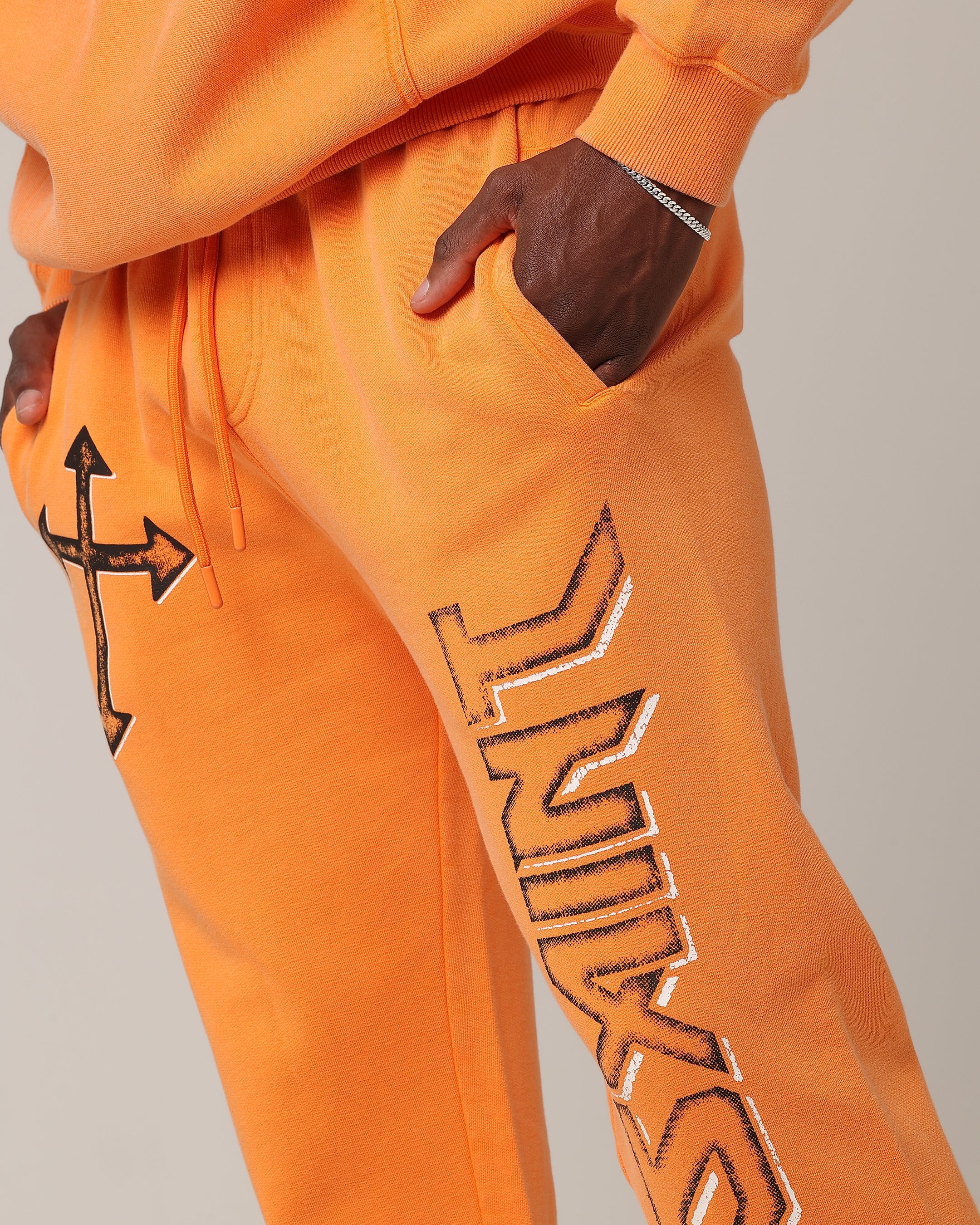 Saint Morta SSIX Sweat Pants Orange | Culture Kings US