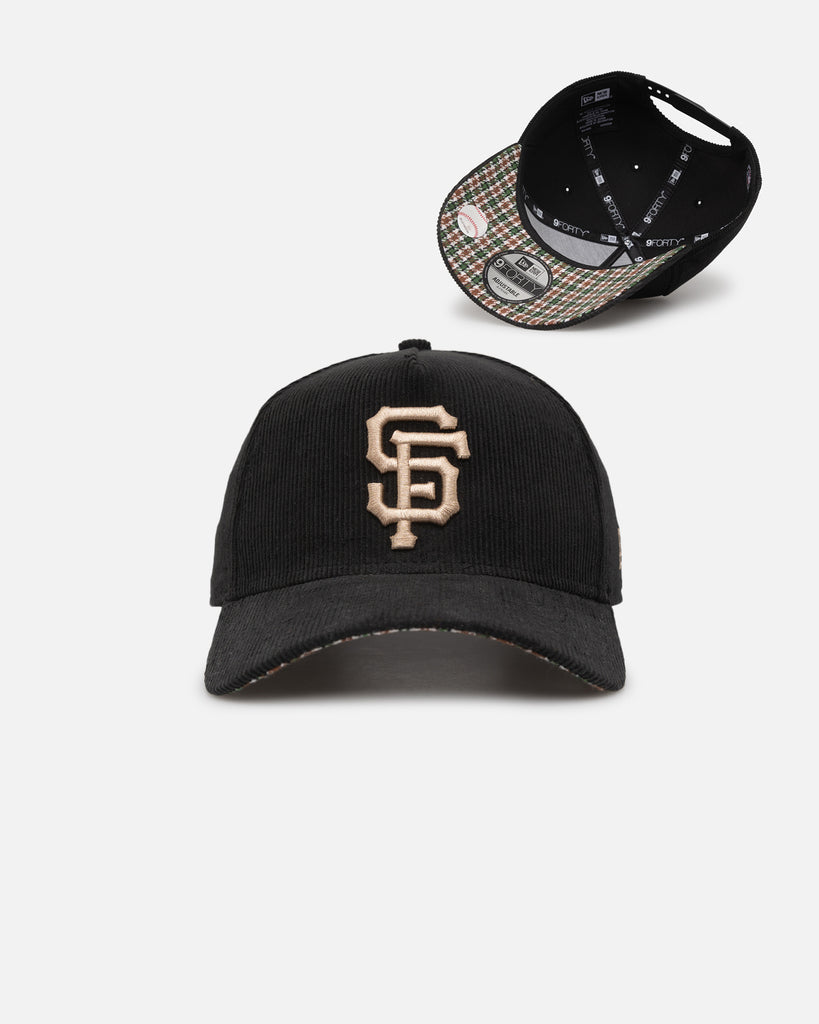 New Era San Francisco Giants 'Black Cord Plaid UV' 9FORTY A-Frame
