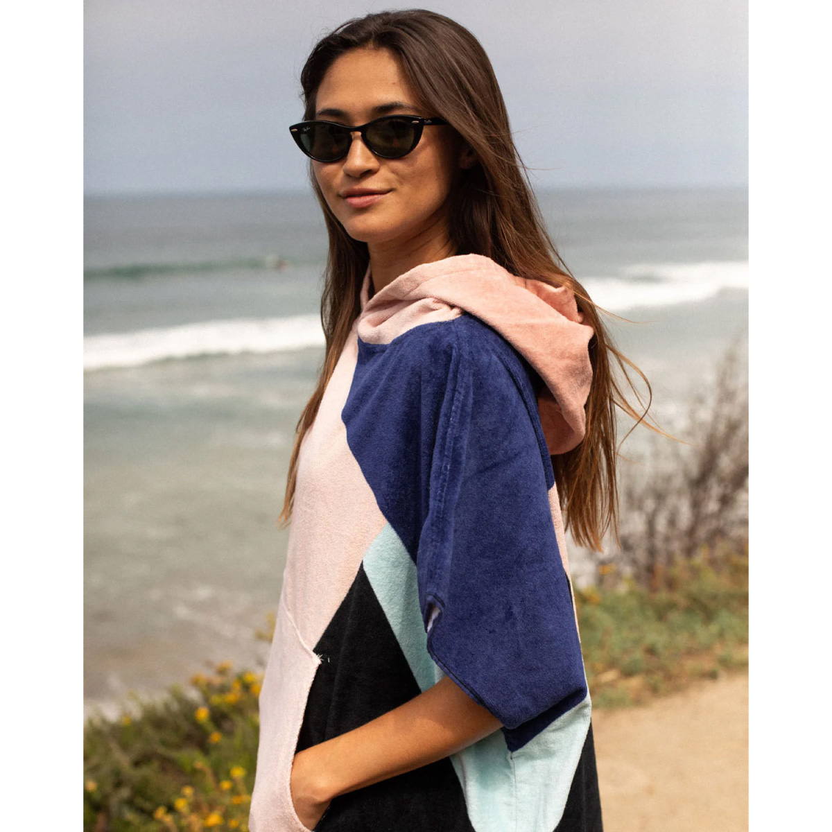 ORIGINAL ECO PONCHO SKY BROWN SUNSET / CPI STORE