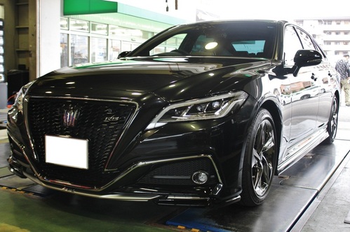 220系クラウンを車高調でローダウン！！ | 知立店 | 店舗ブログ