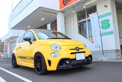 ABARTH(アバルト)595へASSOキャンバーシム TYPE-HP！ | EURO STYLE