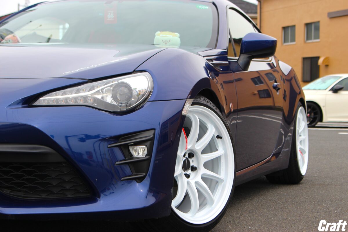 86をオールカスタム！！エモーションZR10・9.5Jを装着！ | 厚木店