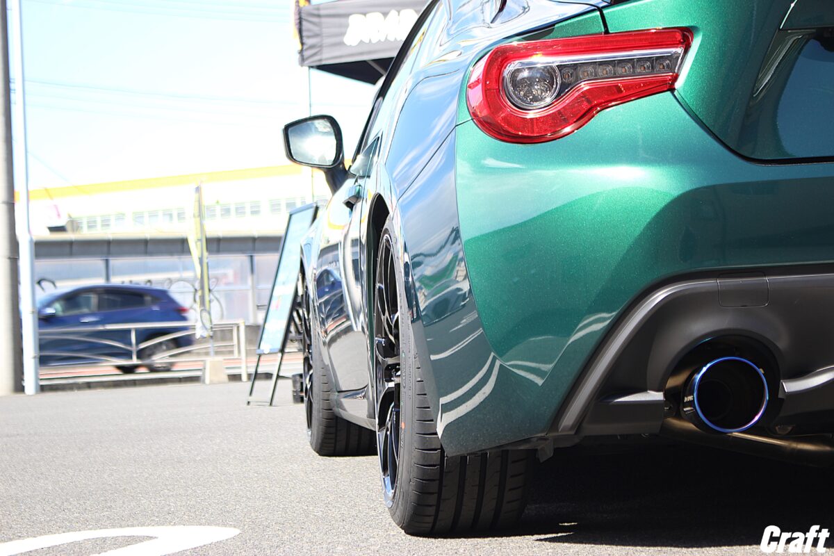 86】限定カラーのブリティッシュグリーンと限定カラーG025LTD.は相性