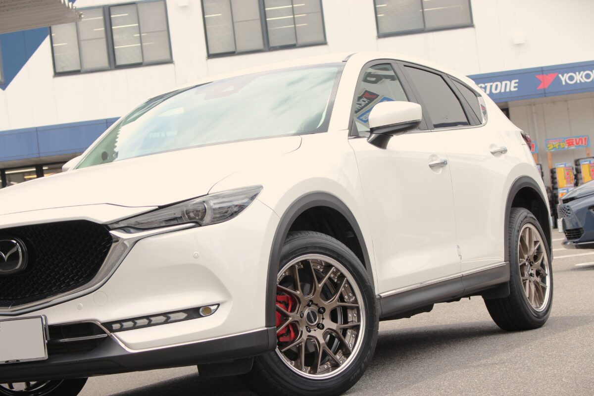 CX-5】ツライチ×深リム×コンケイブ！Wedsの2ピースホイール