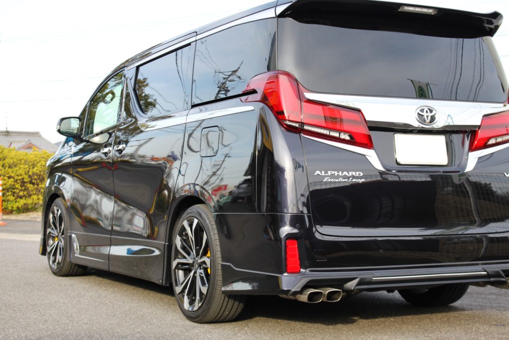 30アルファード、ヴェルファイアの春のローダウンはじまっています