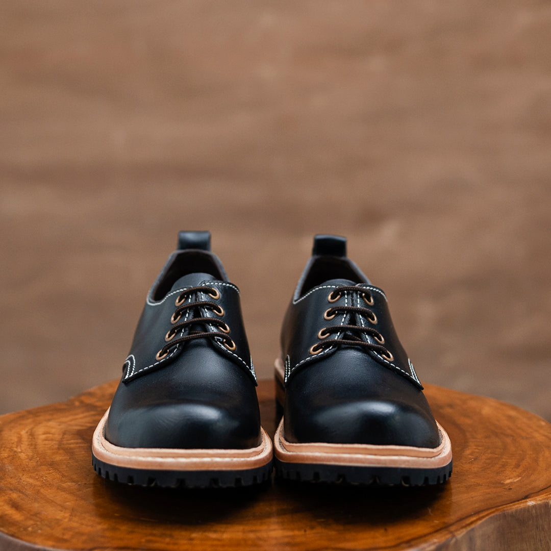 Task Shoes (Raven Black) Goodyear Welted – Craft & Glory International