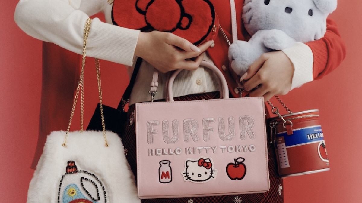 ハローキティ×「FURFUR」が初コラボ！ “ぬいぐるみショルダー”など全14