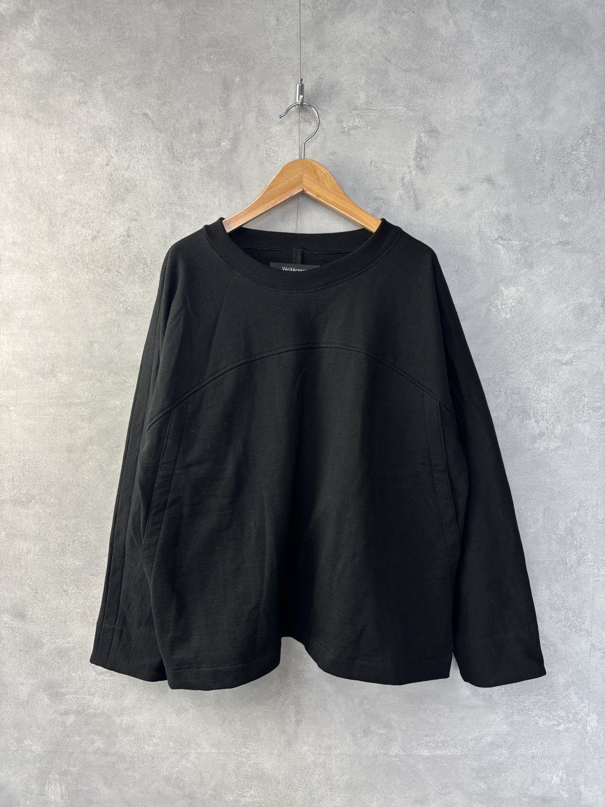 30%off VC 裏毛プルオーバー カラー；BLACK サイズ:F VCC-498