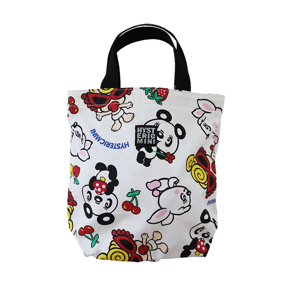 Hystericmini LOVELY FRIENDS総柄 ミニトート 04；ホワイト系 15184409