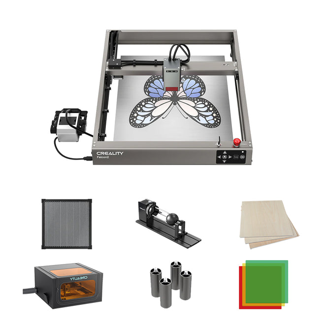 Falcon2 40W Laser Engraver and Cutter Protection Kits Bundle