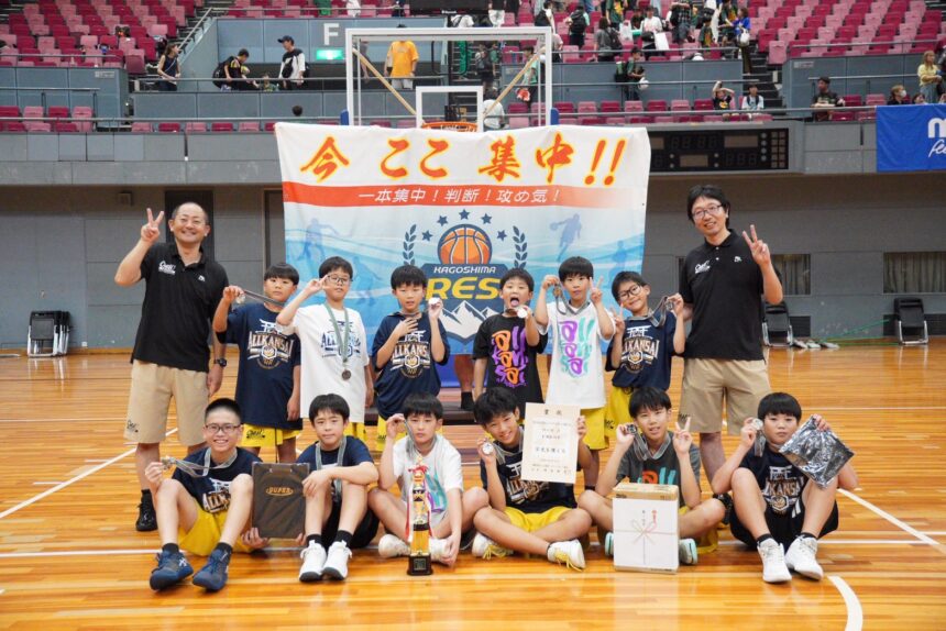 最終結果】第49回全関西ミニバスケットボール交歓大会2025/8/13.14